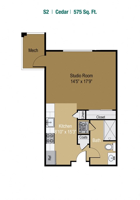 Timberwood Studio Cedar